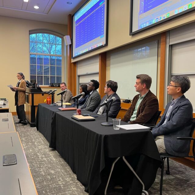 Yesterday’s “Machine Learning” event was a wonderful discussion exploring the capabilities and limitations of AI engines, including their philosophical implications and practical consequences in legal, social, educational, and artistic domains. Thank you to Dr. Ana Iltis for moderating this insightful discussion!